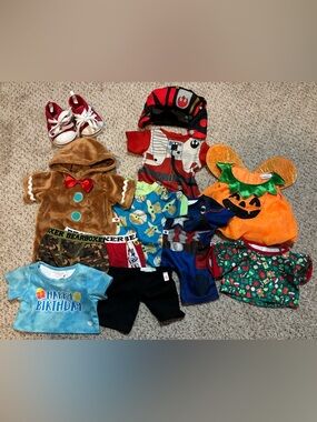 Build a Bear Clothing Lot | dress up | kids | B-A-B | Star Wars | Holiday |